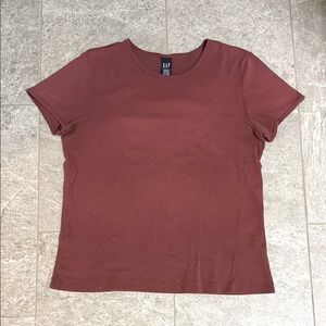🟢 5/$25 Vintage GAP 100% Cotton Tee | Size L